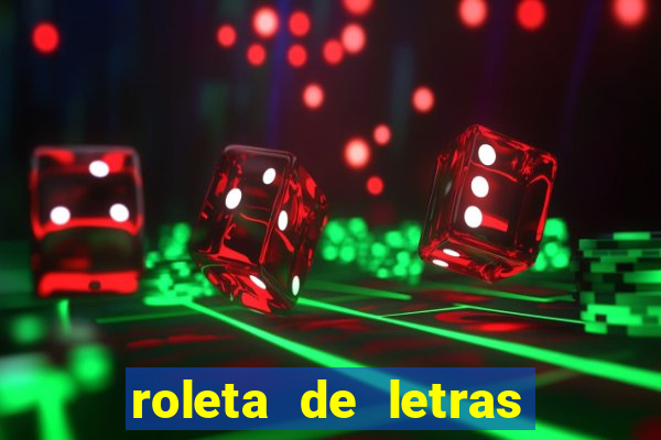 roleta de letras stop online